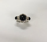 protection ring - black onyx