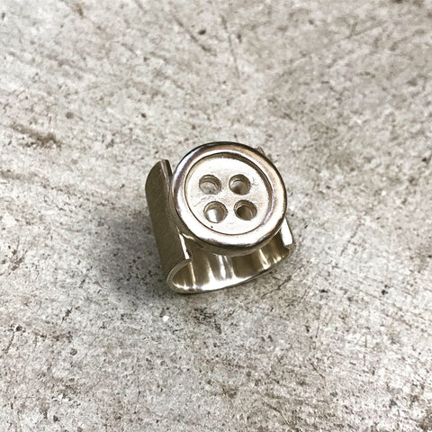 chunky button ring