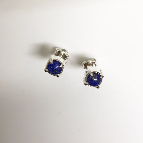 galaxy studs - lapis lazuli