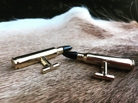 bush bling projectile cuff links