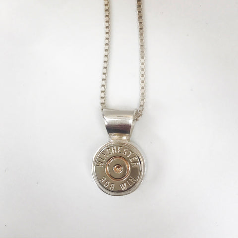 rose bush bling pendant
