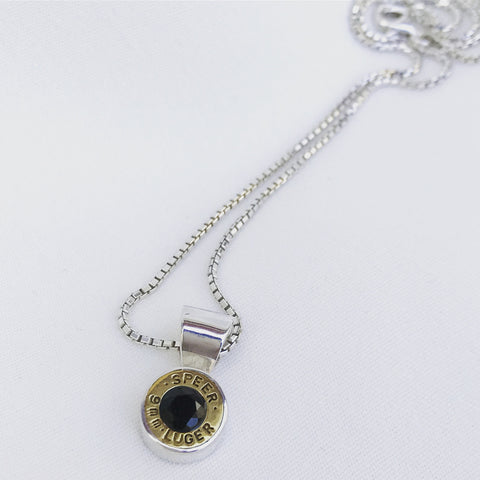 bush bling single bullet pendant - small