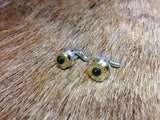 bullet cufflinks (black onyx)