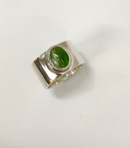earth ring mid green/white