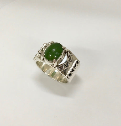 soar ring - mid green