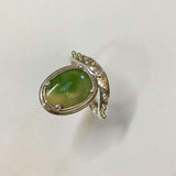 jewel of the earth ring - yellow/green