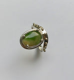 jewel of the earth ring - yellow/green