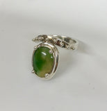 jewel of the earth ring - yellow/green