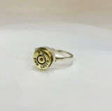 lady hunter ring- thin band primer left in