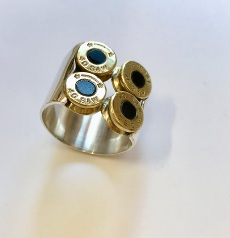 button buck ring (black onyx)