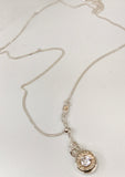 bush bling lariat (rose bullet charm)