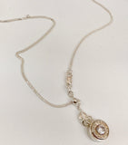 bush bling lariat (rose bullet charm)