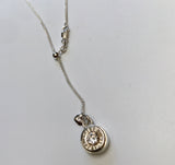 bush bling lariat (rose bullet charm)